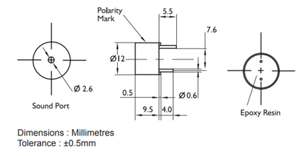 Datasheet H3DKZ, PDF, Barulho