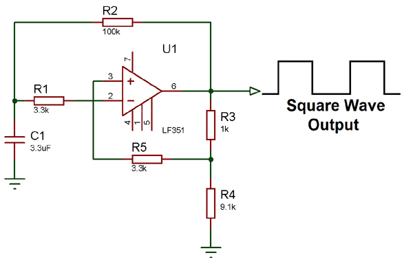  Circuit Using LF351