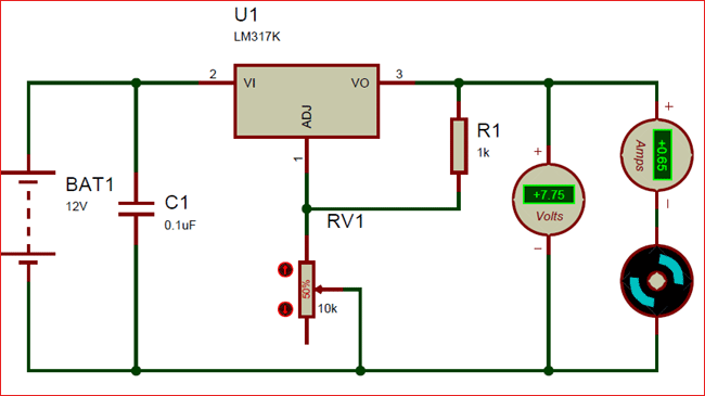 LM317 Voltage Regulator Pinout, Features, Equivalent & Datasheet