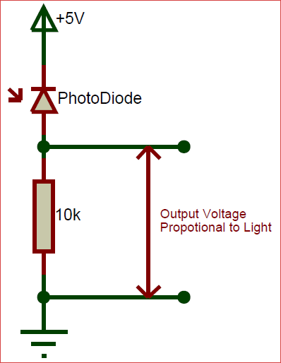 ir photodiode circuit