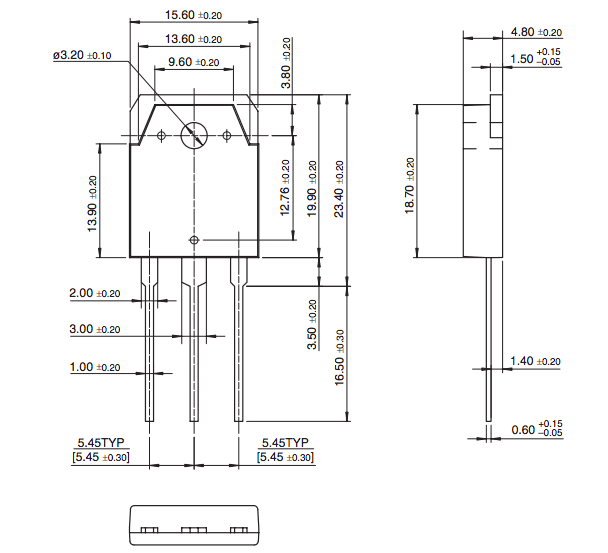 FGA15N120 Dimensions