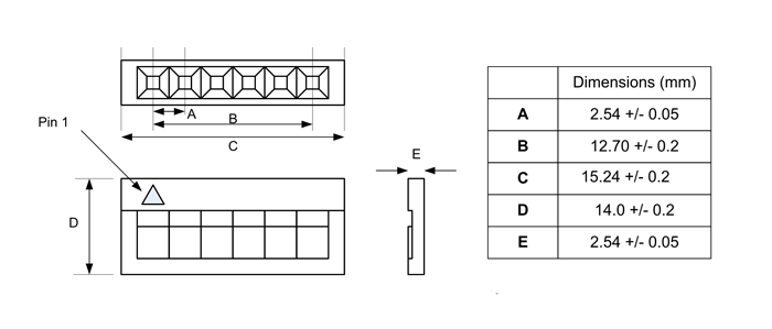 FTDI Cable Dimensions