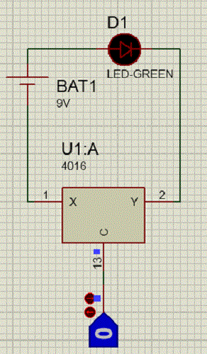 10x IC m74hc4016b1 74hc4016 Quad Bilateral Switch