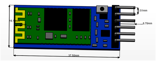 HC-05 BLUETOOTH MODULE POUR ARDUINO