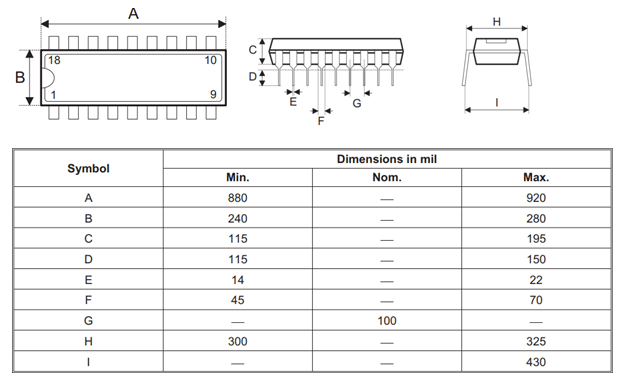 Ht12e Encoder Ic Pin Diagram  Uses  Equivalents  U0026 Datasheet