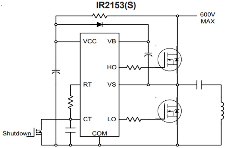 IR2153 Circuit Diagram