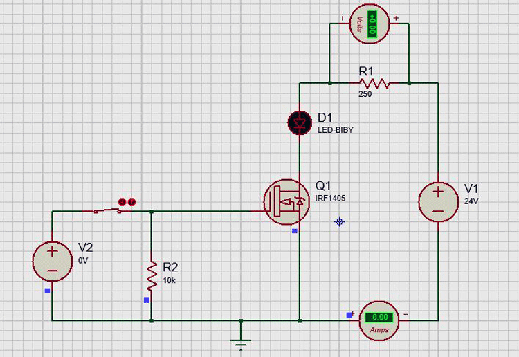 IRF1405 Circuit Diagram