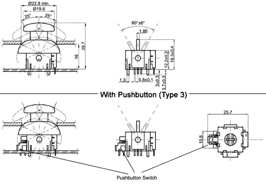  Joystick Module 2D-model