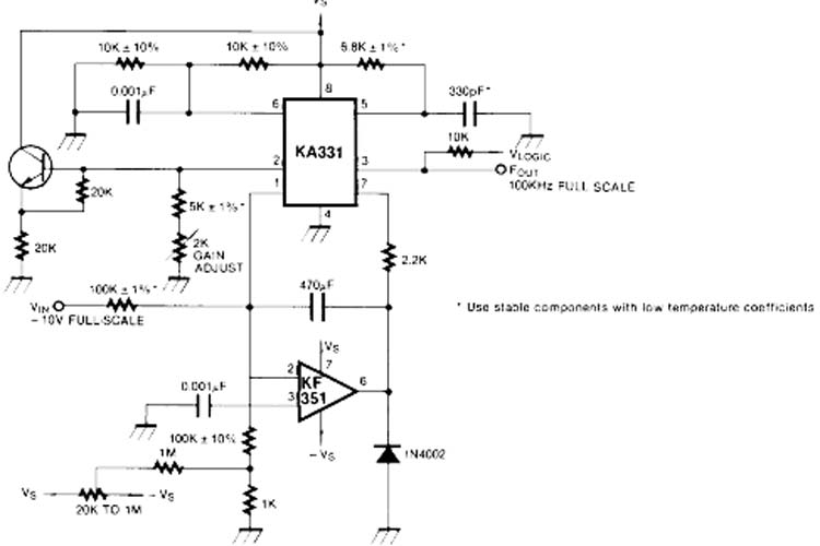 KA331 Circuit Diagram
