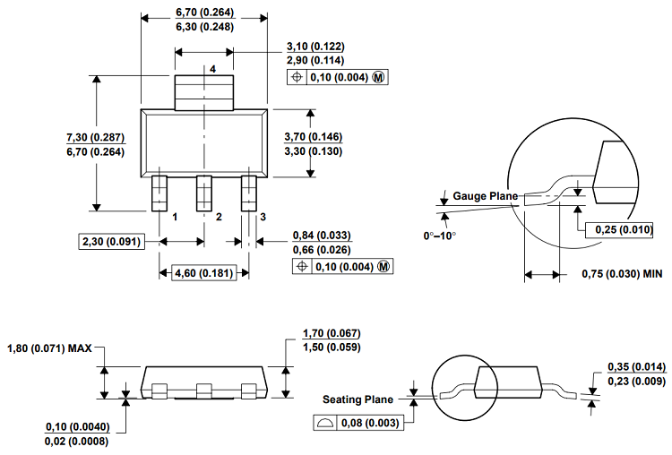 LD1117 2-D Model