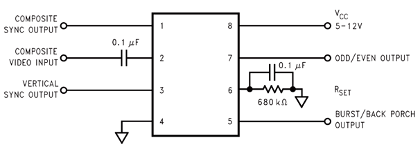 LM1881 IC Connections