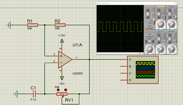 LM2900 Application Circuit