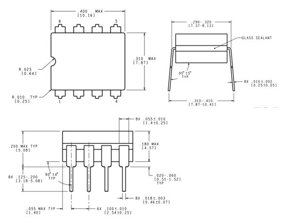 LM393 Low Offset Voltage Dual Comparator 2-D Model