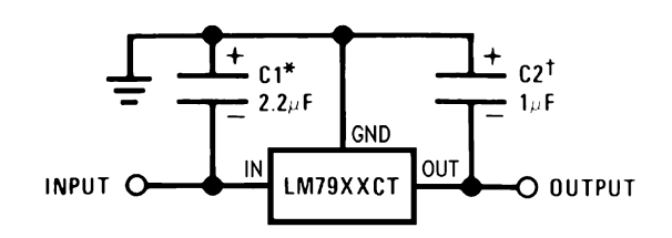 L7905cv характеристики схема подключения