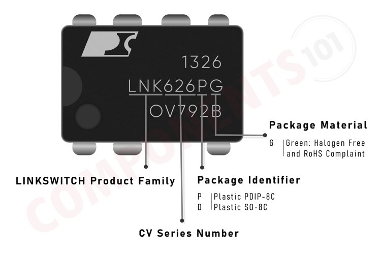 lnk626 IC marking
