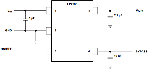 5PCS X LP2985A-25DBVR SOT23-5 TI 