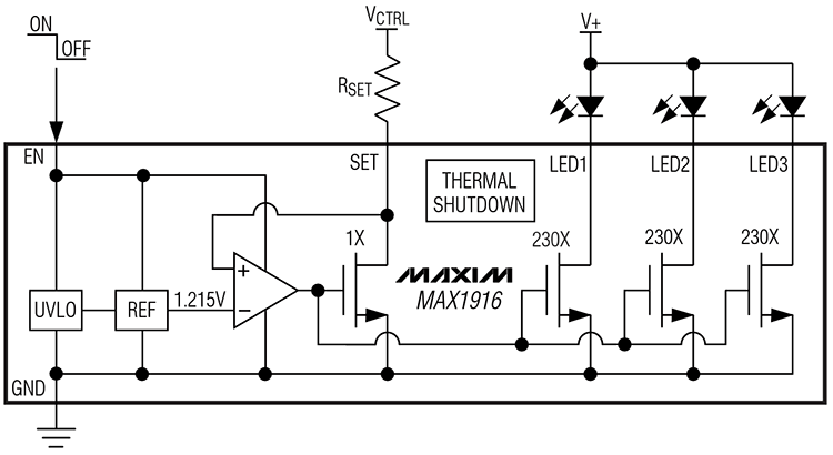 MAX1916 Block Diagram