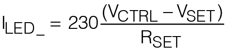 MAX1916 Output Current Formula