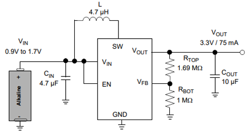 MCP16252 Application Circuit