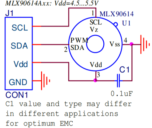 MLX90614 Thermometer Sensor