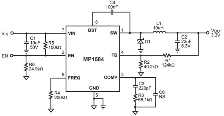 MP1584 Circuit