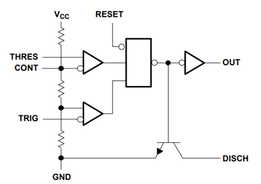 NE556 IC Inside Components