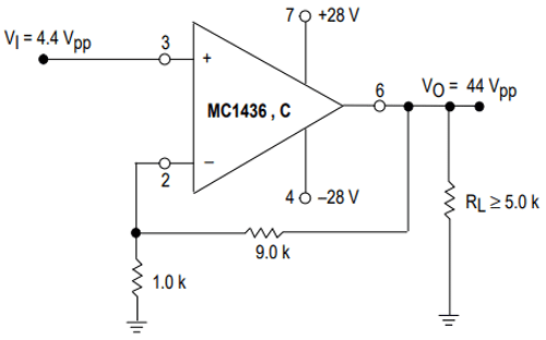 Non Inverting Voltage Amplifier Circuit