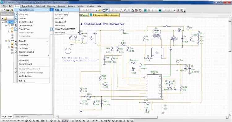 PSIM Simulation Software