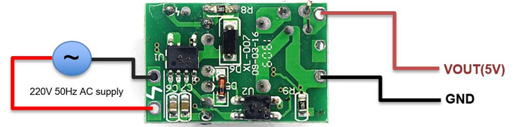 Power Supply Module Pin Configuration