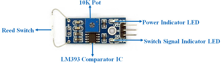 Reed Switch Sensor Module