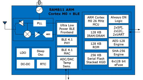 SAMB11 Block Diagram