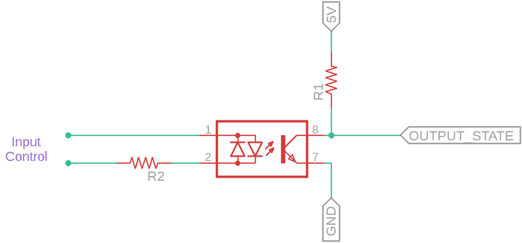 SFH620A Application Circuit 