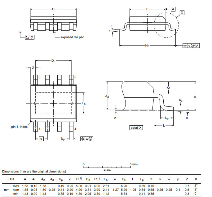 SSL5015TE Dimensions