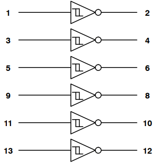 TC4584B Internal Circuit