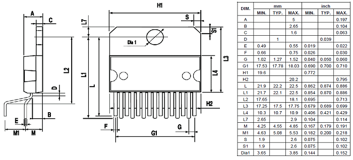 TDA7294 2D Model