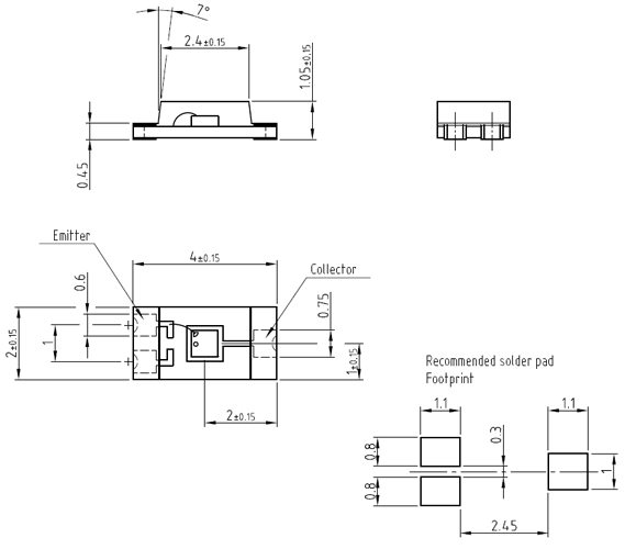 TEMT6000 2D Model