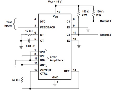 50PCS TL494CN TL494 DIP-16 TI PWM Power Supply Controllers IC
