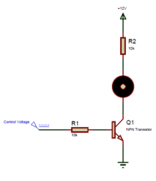 KSP2222A Transistor As Switch Circuit
