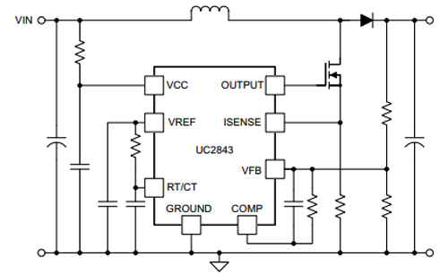 UC3844 Application Circuit