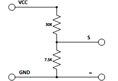 Voltage Detection Sensor Internal Circuit