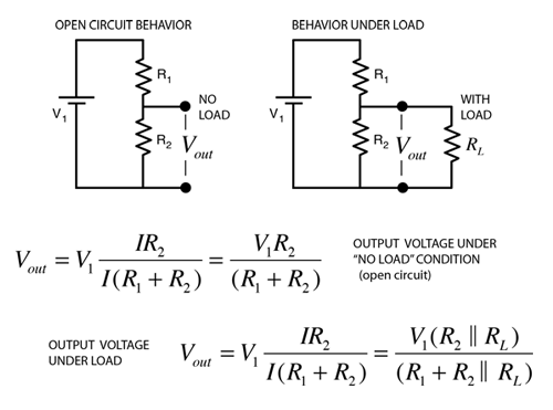 Voltage Divider Circuit Diagram