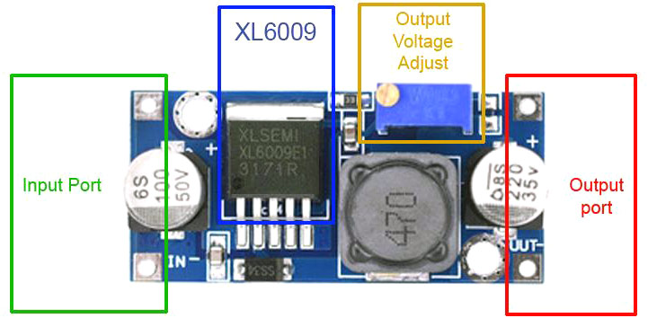 XL6009 Power Module Board