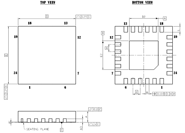 XY-WA Module Dimensions