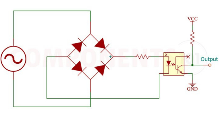 Optocoupler Zero Crossing Detector Circuit