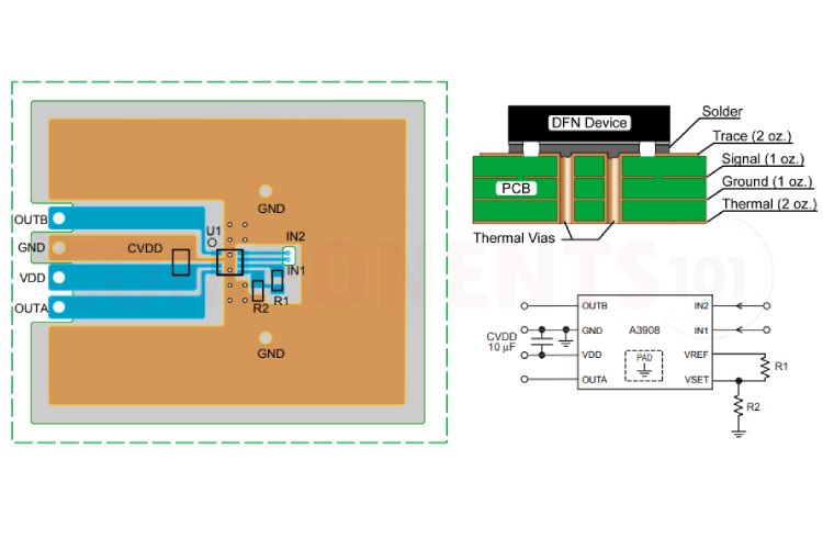 A3908 PCB Layout