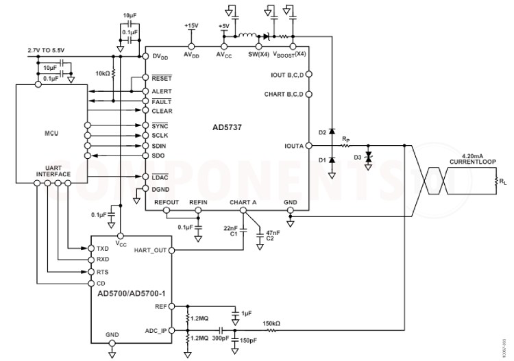 AD5737 Circuit Diagram