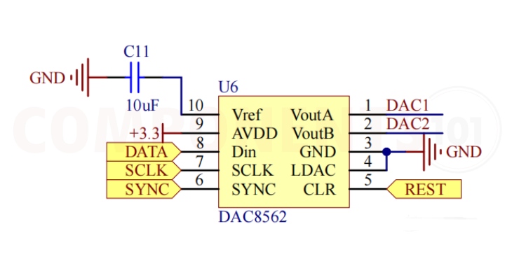 DAC8562 Circuit Diagram