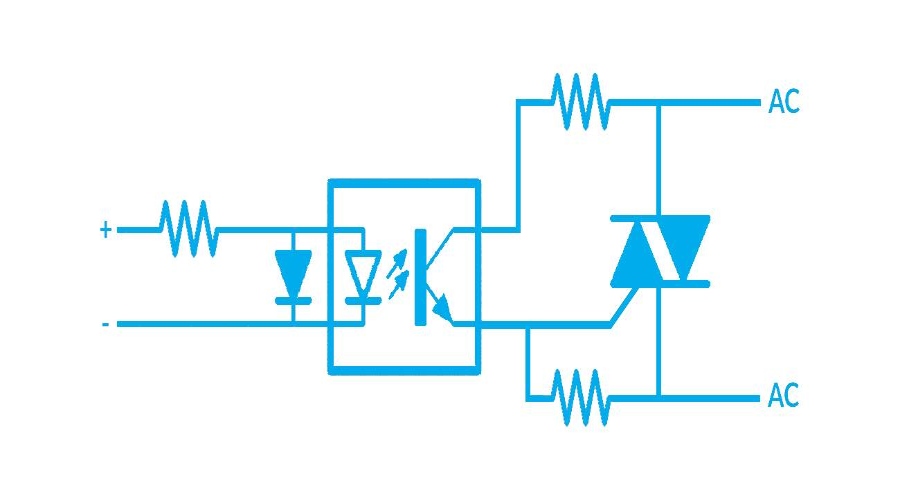 DC-Controlled AC SSR Circuit