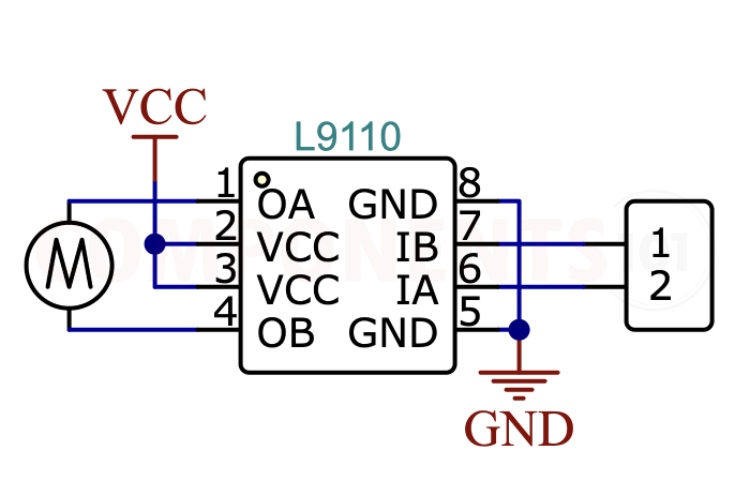 L9110 Circuit Diagram