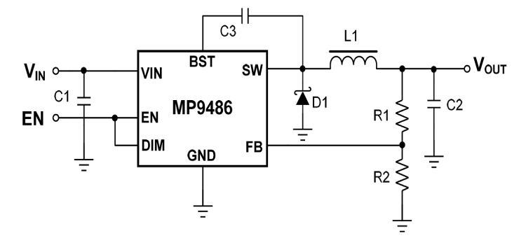 MP9486 Schematic Diagram